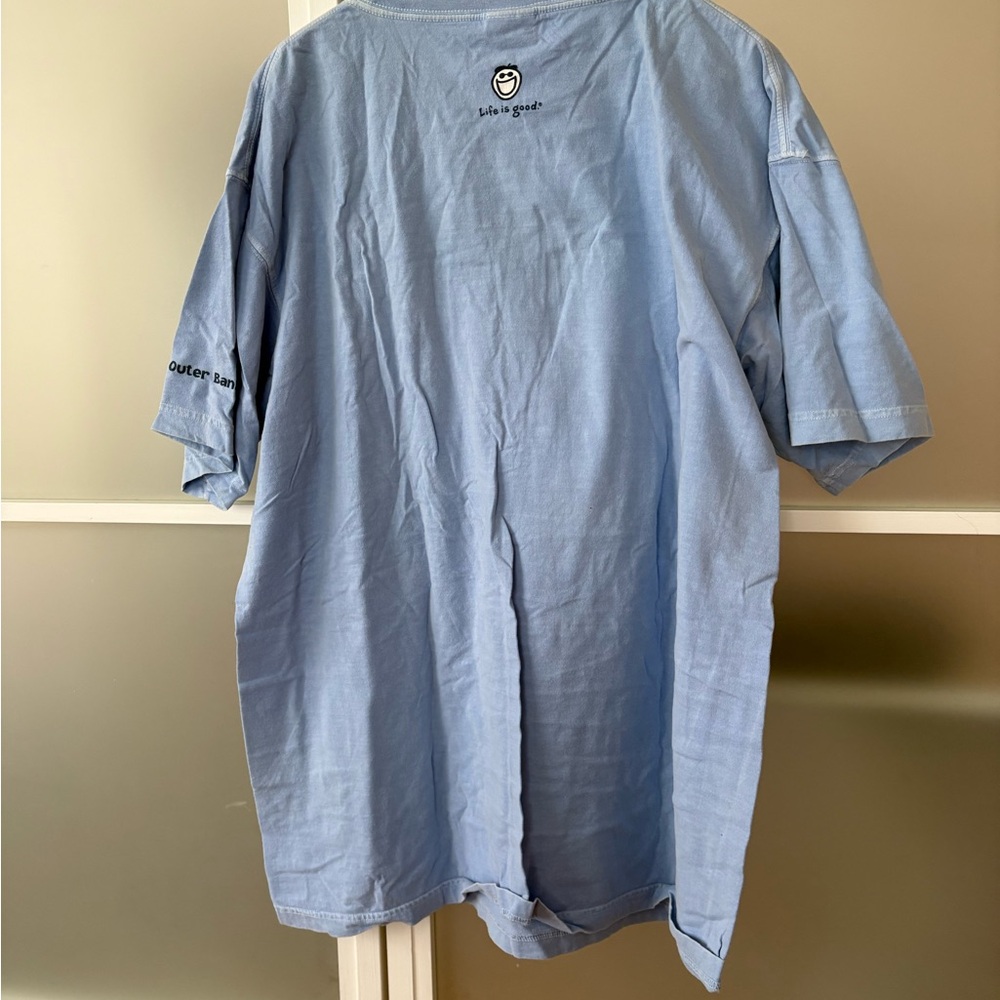 Life is Good Men's Blue Outer Banks T-Shirt size XXL - Picture 4 of 8